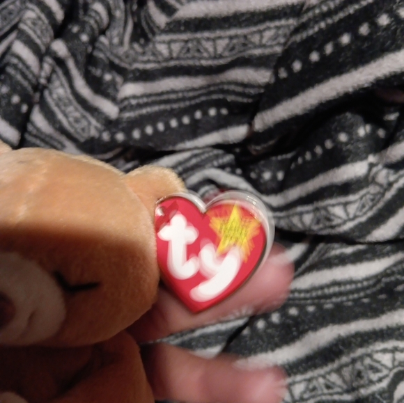 RARE retired 1999 Ty 4213 Hope Beanie Baby with all errors MINT CONDITION NEw - Picture 5 of 7